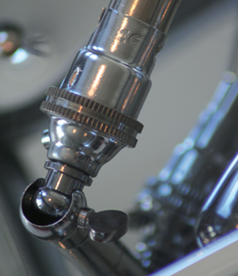 Kleine Kasten-Wandleuchte für zwei Kühlschrankbirnen - Casa Lumi