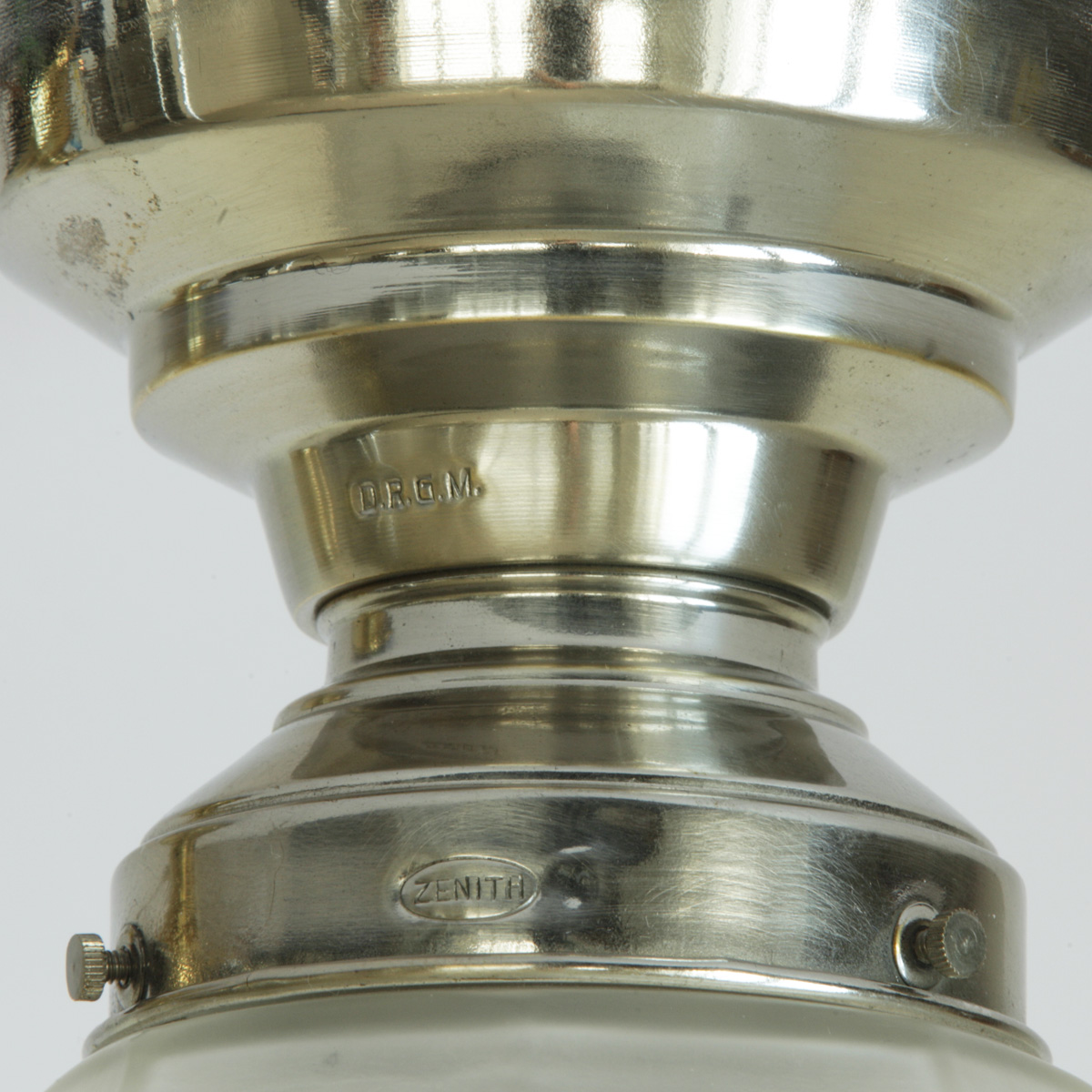 Antike Art déco-Deckenleuchte von Zenith, Deutschland, um 1925