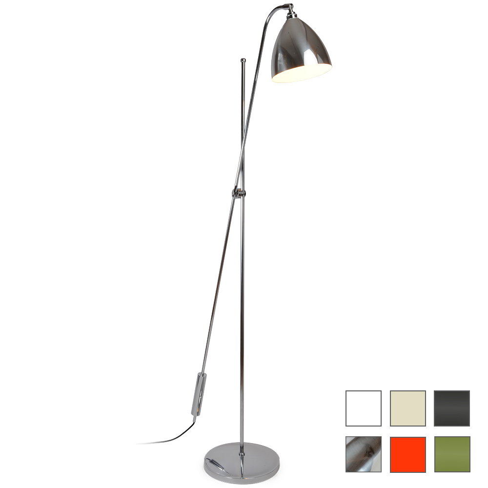 Functional cantilever floor lamp TASK OVERREACH Casa Lumi