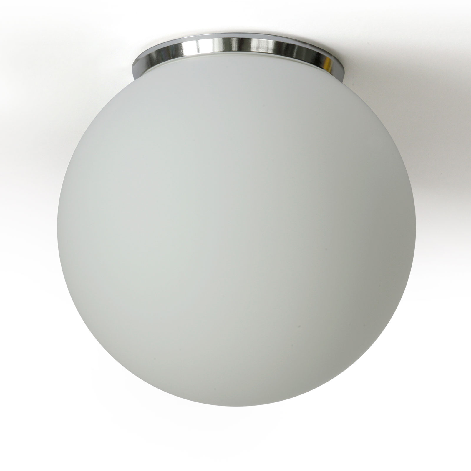 Glasleuchte OPALGLAS matt  rund Ø 40cm Deckenlampe Küchenlicht Kellerlampe 