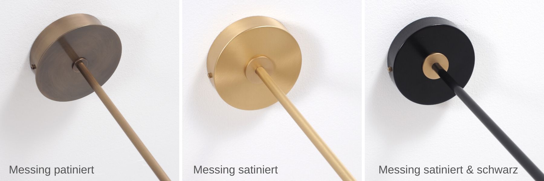 Asymmetrisch balancierter Design-Leuchter mit zwei Glaskugeln - Casa Lumi