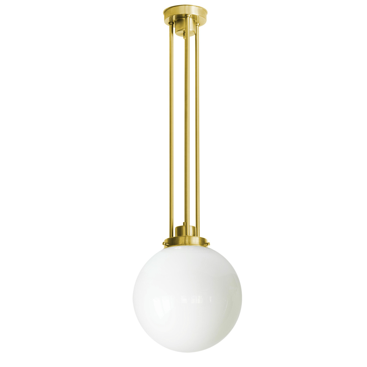 Multi Pendant Lamp With Opal Globe Glass Casa Lumi Image 1 Shown With Pendulum In Raw Brass Multi Pendant Lamp Opal Globe Glass Von Collectie Art