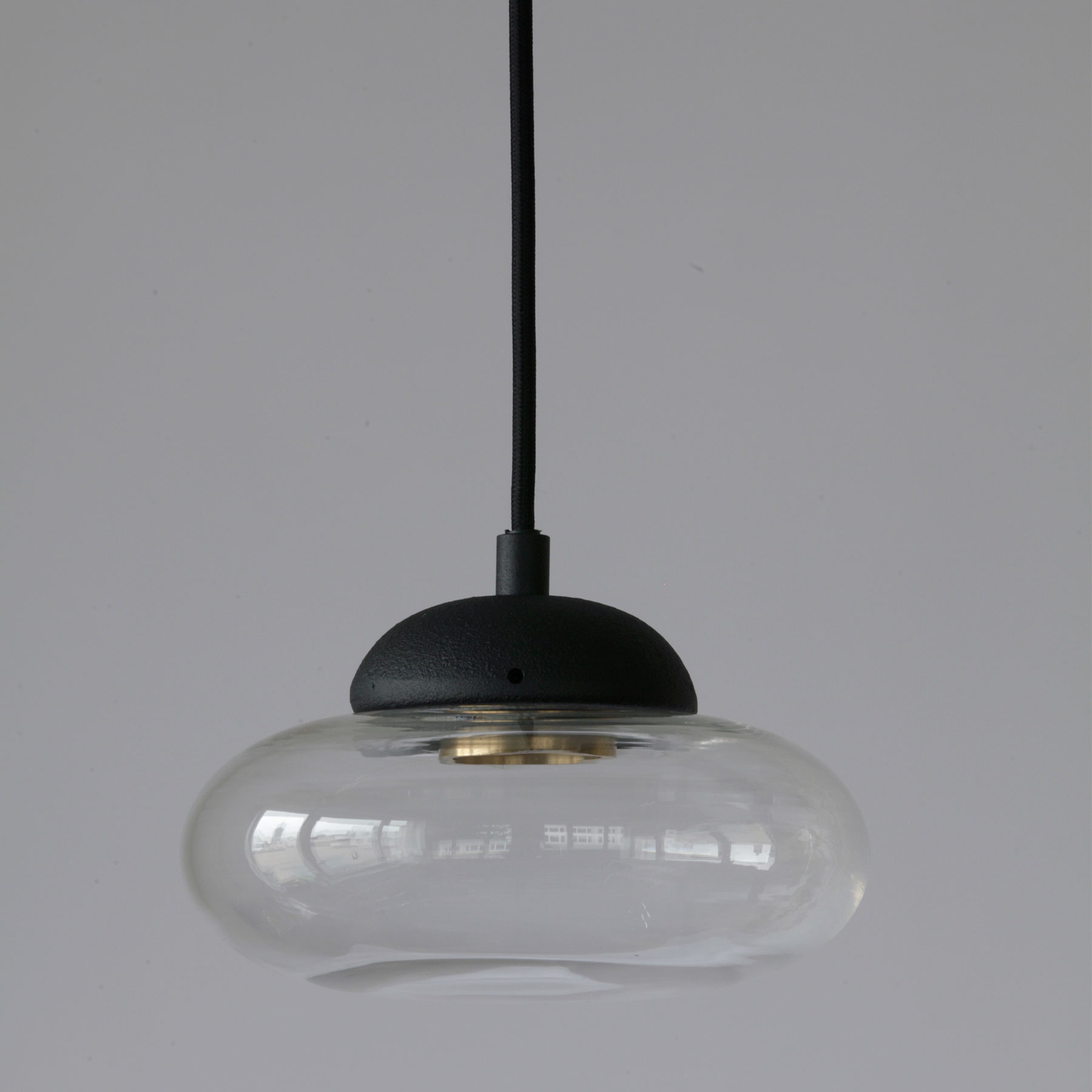 Kleine LED-Hängeleuchte VITROLO mit Glasschirm, 3 Modelle - Casa Lumi