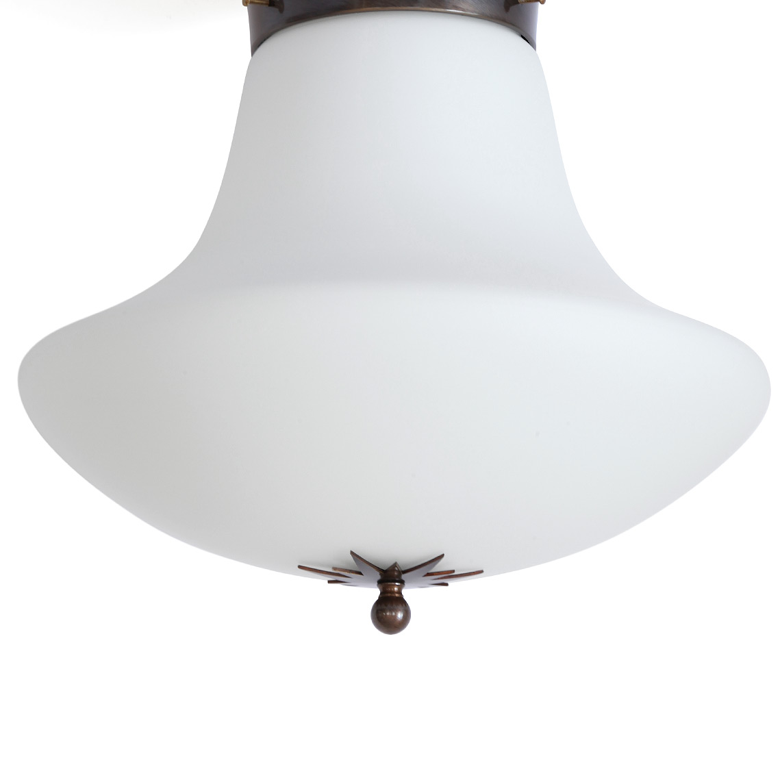 Tropfenförmige Stab-Deckenleuchte im Stil der 20er Jahre - Casa Lumi