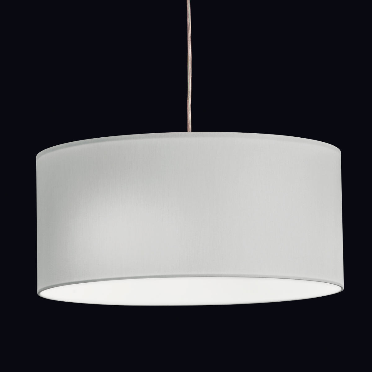 Verstellbare Pendelleuchte Vita P Mit Edlem Textilschirm O 40 Cm Casa Lumi