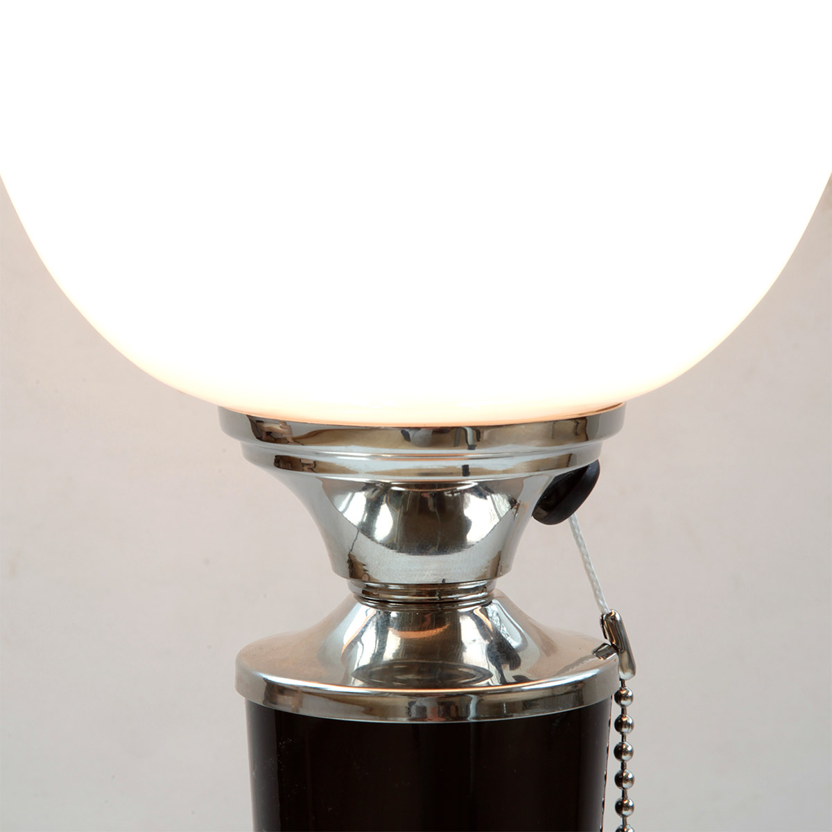 Mazda Lampe Antik Leuchte Tischlampe Art Déco 62 cm TISCHLEUCHTE Nachttischlampe 