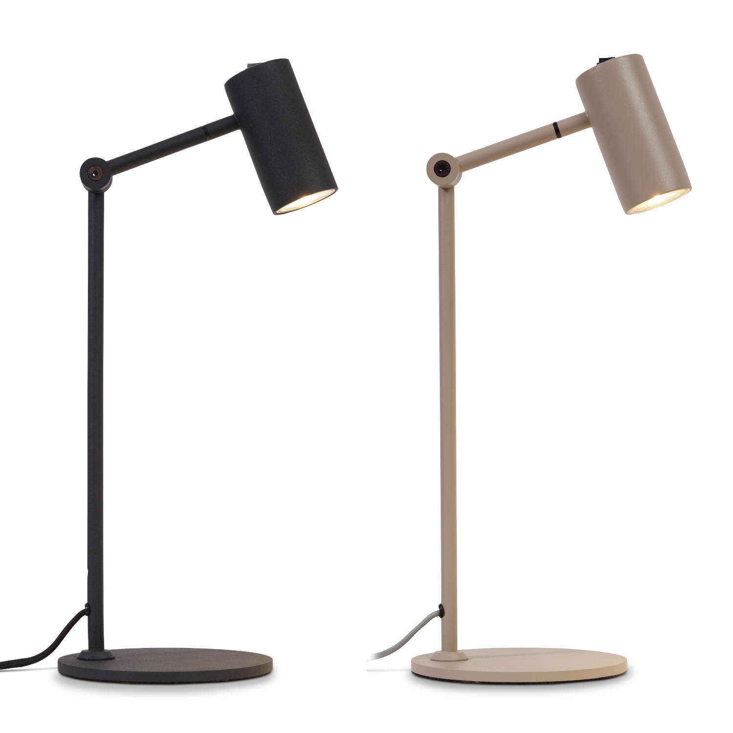 Modern Desk Lamp With Gu10 Spot Light Mon T Casa Lumi