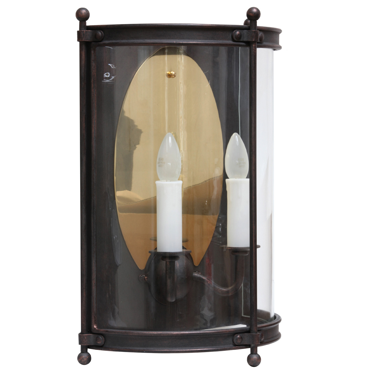 Kerzen-Wandleuchte aus Schmiedeeisen WL 3483 - Casa Lumi