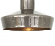 Kleine Pendellampe aus Messing SPLENDID Ø 16 cm von Aire Lighting, Bild 8: Alt-silbern patiniert