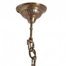 3-armige Pendelleuchte in grafischem Jugendstil PRESSBURG CH-3 von Art Nouveau Lamps, Bild 18