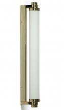 CARLTON Art Déco-Wandleuchte Badezimmer von Edition Casa Lumi, Bild 9: Modell 2 mit 60 cm Höhe, golden