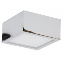 KARREE Quadratische Deckenleuchte mit IP44 10/18/30/40 cm von Edition Casa Lumi, Bild 11: Badleuchte, Ausführung in Chrom, Modell 1, Breite/Länge: 100 mm