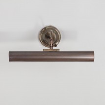 TURNER Messing-Bilderleuchte 32 cm aus Frankreich von Atelier Lumin'Art, Bild 4: Oberfläche Messing geätzt
