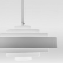 CIRCULAR Hängeleuchte mit konzentrischen Lamellen-Ringen von Bolich, Bild 5