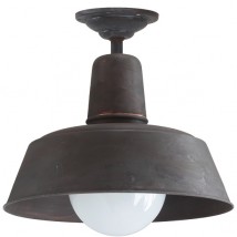 BERLIN Decken- und Rohr-Pendelleuchte Patina Kugelglas Ø 35/40/45/50/60 cm