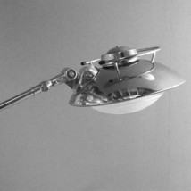 Gelenk-Wandleuchte nach Ferdinand SOLÈRE im Industriestil der 1950er Jahre von Collectie Art Déco, Bild 20: Verchromte Ausführung