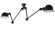 SKY4224 Zweiarmige Gelenk-Deckenlampe aus Frankreich von Jieldé, Bild 4: Die Decken-Gelenkleuchte SKY von Jielde, hier in mattschwarz