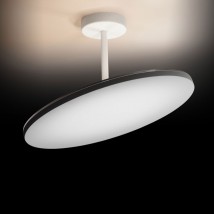 Neigbare Deckenleuchte zur indirekten Beleuchtung PLANO DR, Ø 32 cm