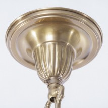 Prunkvoller 5-armiger Gründerzeit-Leuchter BUDAPEST von Art Nouveau Lamps, Bild 22