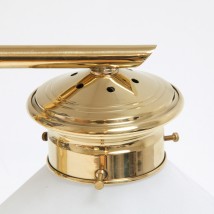 Art déco-Pendelleuchter mit Kegelgläsern BASILEA von Art Nouveau Lamps, Bild 15