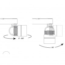 MOD MONO Aufbau-Deckenspot – Modulares Strahlersystem von Sammode Studio, Bild 26