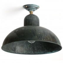 SOLINGEN Ceiling light made of patinated copper