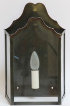 Französische Wandlaterne CHATEAU DE GRIGNAN von Atelier Lumin'Art, Bild 11: Kleines Modell, Ausführung in Zink patiniert