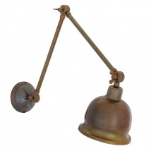 Nostalgische Gelenk-Wandleuchte zur Bilderbeleuchtung