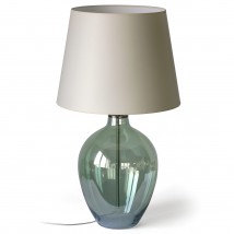 Large glass vase lamp QUEZON