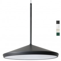 Große flache Designer-Pendelleuchte GINKO aus Schweden