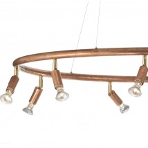 Ring-Deckenleuchte STAR, z. B. aus Kupfer , Ø 100 cm von Örsjö Belysning, Bild 10