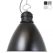 Große, authentische Industriestil-Hängelampe, Ø bis 53 cm