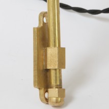 Irische Scherenleuchte aus Messing ACCORDION von Aire Lighting, Bild 8: Wandschild (Oberfläche momentan nicht lieferbar)
