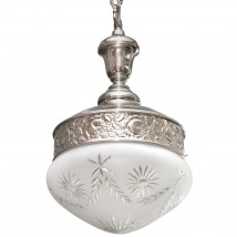 Jugendstil-Pendelleuchte QUINQUE ECCLESIAE