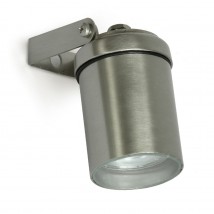 Kleiner Bügel-Strahler aus Messing-Zylinder, wasserdicht, IP64
