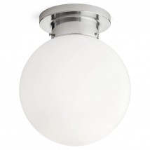 Funktionale Kugel-Deckenlampe für Bad und Diele GLOBO, Ø 20/25/30 cm