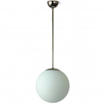 Kugel-Pendelleuchte mit mattem Opalglas Ø 25/30/35/40/45 cm