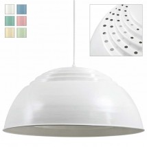 INTEGRE Pendelleuchten-Klassiker mit Ring-Lamellen, 4 x E27