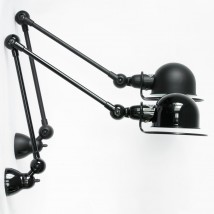 Jieldé LOFT Gelenk-Wandleuchte D4401 von Jieldé, Bild 11: Die Modelle in mattem und glänzendem Graphitschwarz RAL 9011