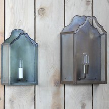 Französische Wandlaterne CHATEAU DE GRIGNAN von Atelier Lumin'Art, Bild 23: Die beiden Größen im Vergleich