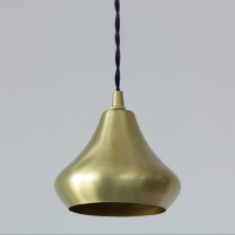 Kleine Messing-Hängeleuchte im marokkanischen Stil von Aire Lighting, Bild 3: Kleine „marokkanische“ Messinglampe, hier in Messing satiniert
