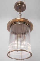 Runde Kristallglas-Pendelleuchte PETIO III von Art Nouveau Lamps, Bild 12