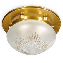 Schlichte Jugendstil-Deckenleuchten PARIS Ø 31/35/40 cm von Art Nouveau Lamps, Bild 4