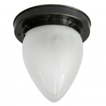Spitzglas-Deckenleuchte mit Sternschliff Ø 21 cm