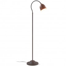 GARDE Stehlampe mit kleinem Kupferschirm von Breda Leuchten, Bild 4