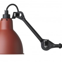 Schwenkarm-Wandleuchte N° 203 ausziehbar mit Gelenken von Lampe Gras, Bild 3: Die Teleskop-Gelenkleuchte N° 203 mit schwarzem Textilkabel. Feinste Handarbeit aus Frankreich
