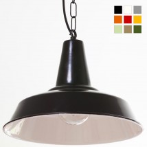 Typische Fabrikhängelampe 30 cm in vielen Farben