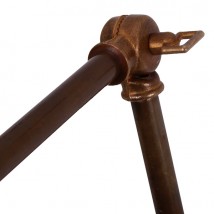 Gelenk-Wandleuchte mit kleinem Tellerschirm von Aire Lighting, Bild 7