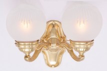 Zweiflammige klassische Wandleuchte SOLON WL VI von Art Nouveau Lamps, Bild 11