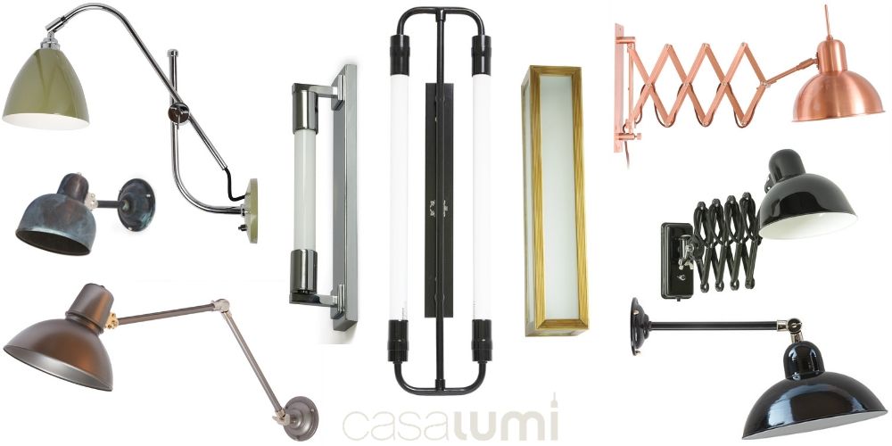 Wandleuchten im Bauhaus-Stil